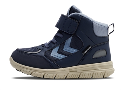 Hummel X-Light 2.0 Mid Tex JR vinterstøvler ebony med velcro
