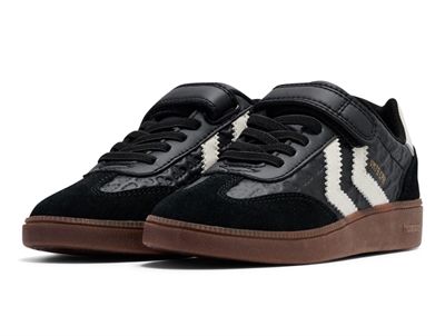 Hummel VM78 sneaker sort med velcro og gummisål