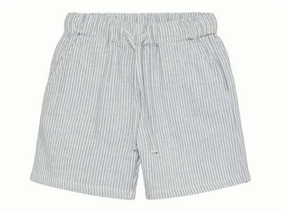 En Fant stribede shorts i citadel blå i musselin