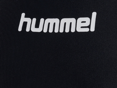 Hummel badedragt i sort med hummel logo detalje