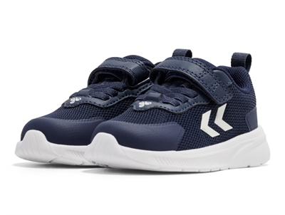 Hummel Actus TR Breather sneaker blå med velcro og let mesh