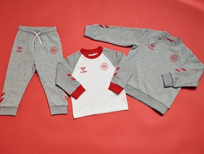 hummel DBU sweatshirt graa sammen med saet