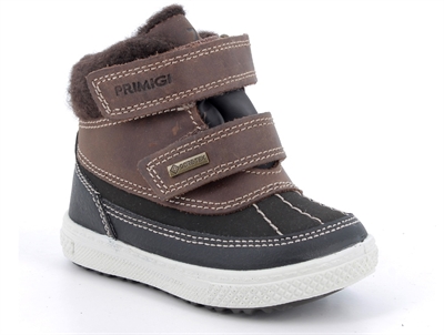 Primigi Gore-Tex vinterstøvle brun med velcro