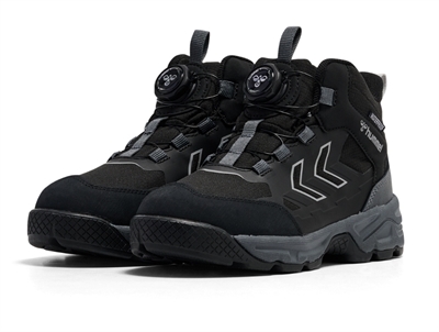 Hummel Cliff Easy Tex Boot JR vinterstøvler sort med drejelukning