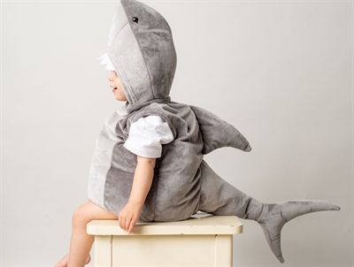 That\'s Mine Hank shark suit silver grey 1-3y side med hale