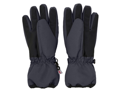 En Fant luffer i ebony med sort greb set bagfra