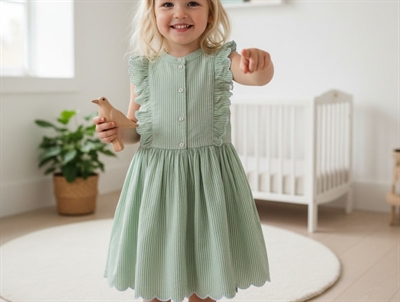 MarMar mint leaf stripes kjole Deidra