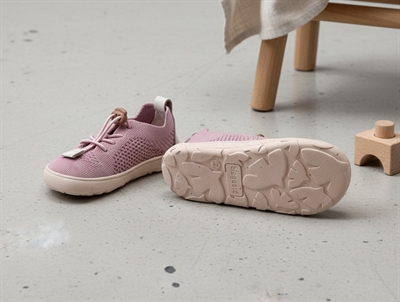 Bisgaard Jua sko rose med elastiksnøre