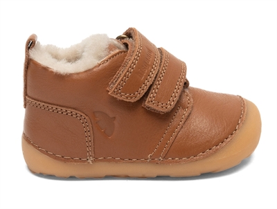 bisgaard Carter Lamb vinterbegyndersko cognac set fra siden