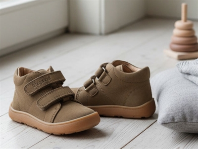 Bisgaard Dex sko earth med velcro