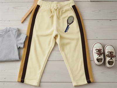 Mini Rodini yellow tennis terry bukser