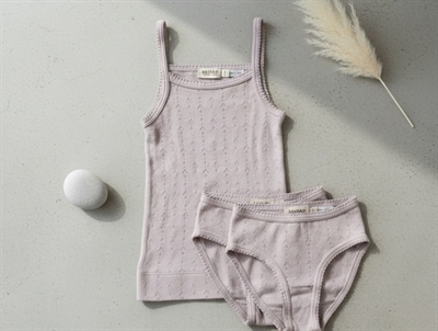 MarMar faded rose pointelle undertøjssæt modal