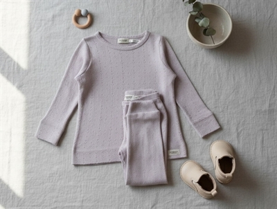 MarMar faded rose pointelle nattøjssæt modal