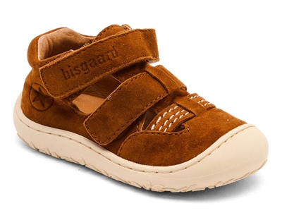 Bisgaard Hana sandal cacao med velcro