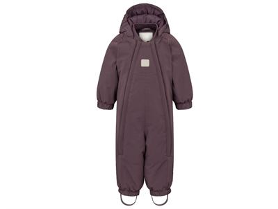 MarMar Copenhagen Oriel flyverdragt deep plum med tekniske detaljer