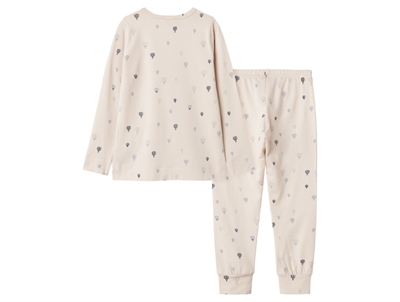 MarMar Copenhagen nattøj sæt air balloon med ballonprint set bagfra