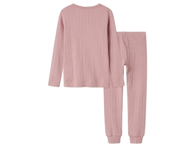 MarMar Copenhagen pyjamassæt soft berry set bagfra
