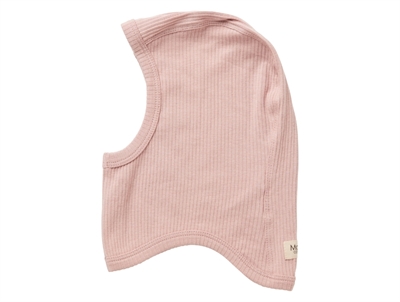 MarMar elefanthue i faded rose rib med lang nakke