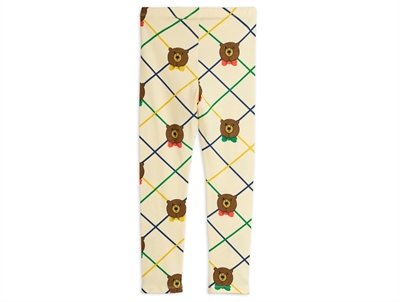 Mini Rodini leggings bagfra med bjørneprint