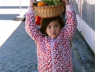 MarMar Orry termojakke i poppy leo på barn