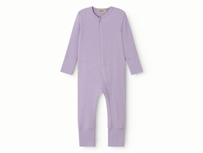 MarMar Copenhagen romper i lilac rib med lynlås
