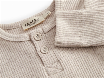 MarMar body i lys beige nuance med knapper