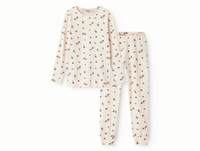 MarMar nattøj i modal med trains print