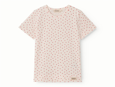 MarMar t-shirt i modal med happy hearts print
