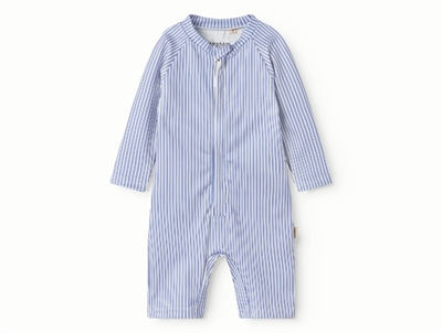 MarMar baby badedragt med blå striber