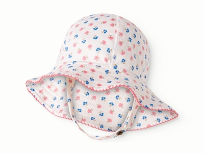 MarMar Alba Splash solhat mini flower med blomsterprint