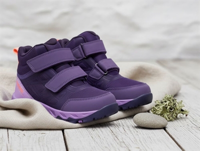 Viking Track Mid WP overgangsstøvle lilla med TEX