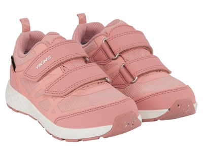 Viking Veme Reflex GTX sneaker i rosa med velcro og refleks