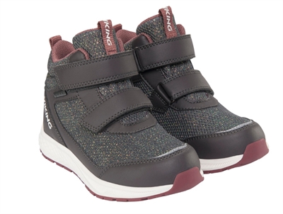 Viking Bouncy Glitter Mid GTX charcoal med glimmer