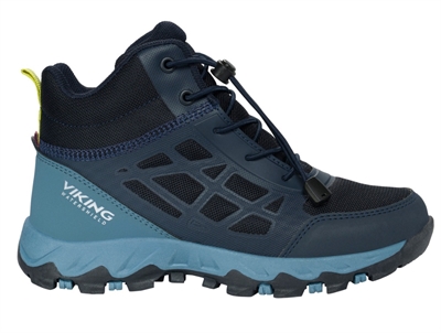 Viking Track Mid WP SL i navy til børn