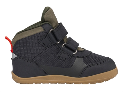 Viking Aspen barfod Mid sort med velcro