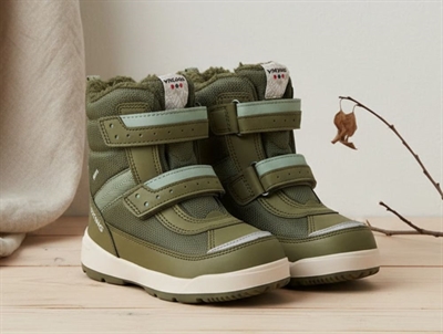 Viking Play Reflex Warm vinterstøvle grøn med GORE-TEX