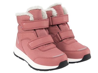 Viking Equip Warm vinterstøvle pink med velcro