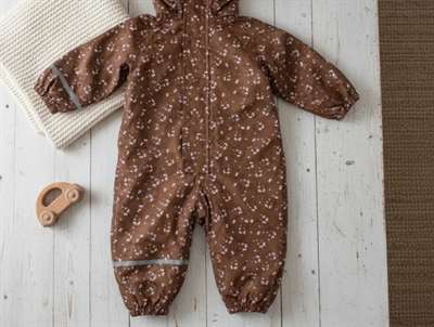 CeLaVi regndragt aztec flowers med fleecefoer