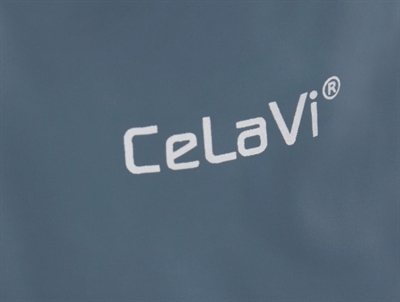 CeLaVi luffer i blå nuance med logo detalje