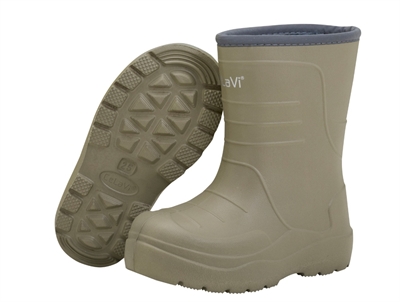 CeLaVi termostøvler grøn overland trek set fra to vinkler