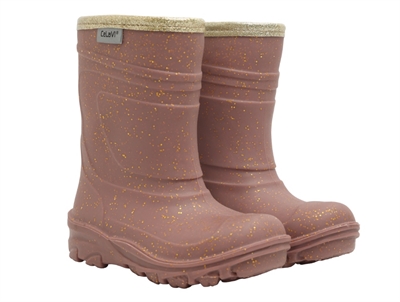 320203-4330-celavi-termostoevler-burlwood-guldglitter-1CeLaVi termostøvler burlwood med guldglitter