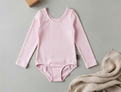 Carite gymnastikdragt plain lyserød