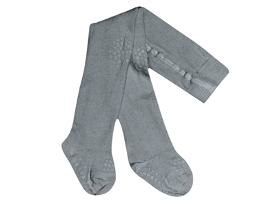 GoBabyGo kravlestrømpebukser stone blue merinould med gummidutter