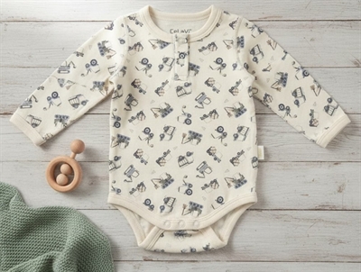 CeLaVi dark blue motorprint body uld/viskose