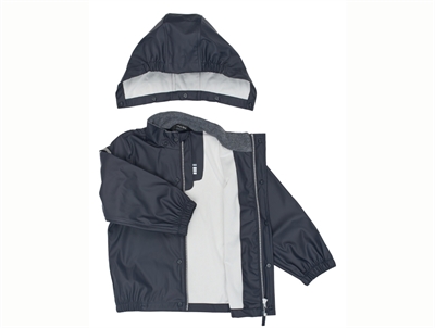 Mikk-line regnsæt dark navy med åben jakke