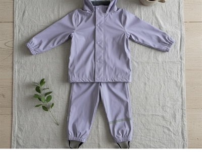 Mikk-Line regnsæt dusk med seler og refleksdetaljer