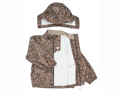 Mikk-line regnsæt leo med åben jakke