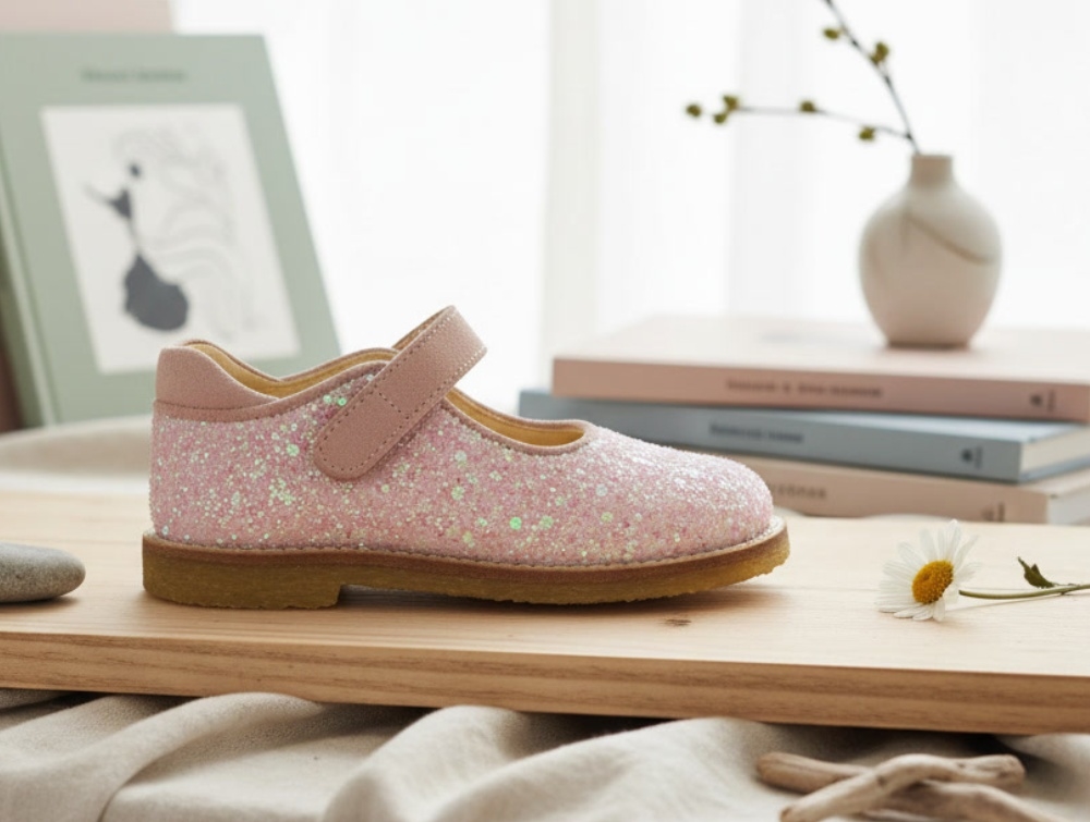 Angulus Rosa Tullesko Glitter - Str. 25