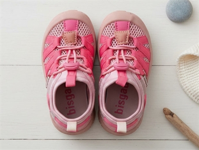 Bisgaard Zion sneaker old rose med elastik