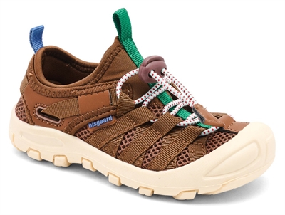 Bisgaard Zion sneaker i brun nuance med elastiklukning